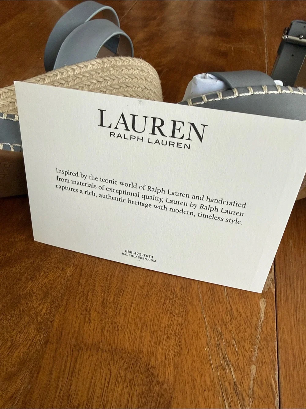 Lauren Ralph Lauren smooth gray